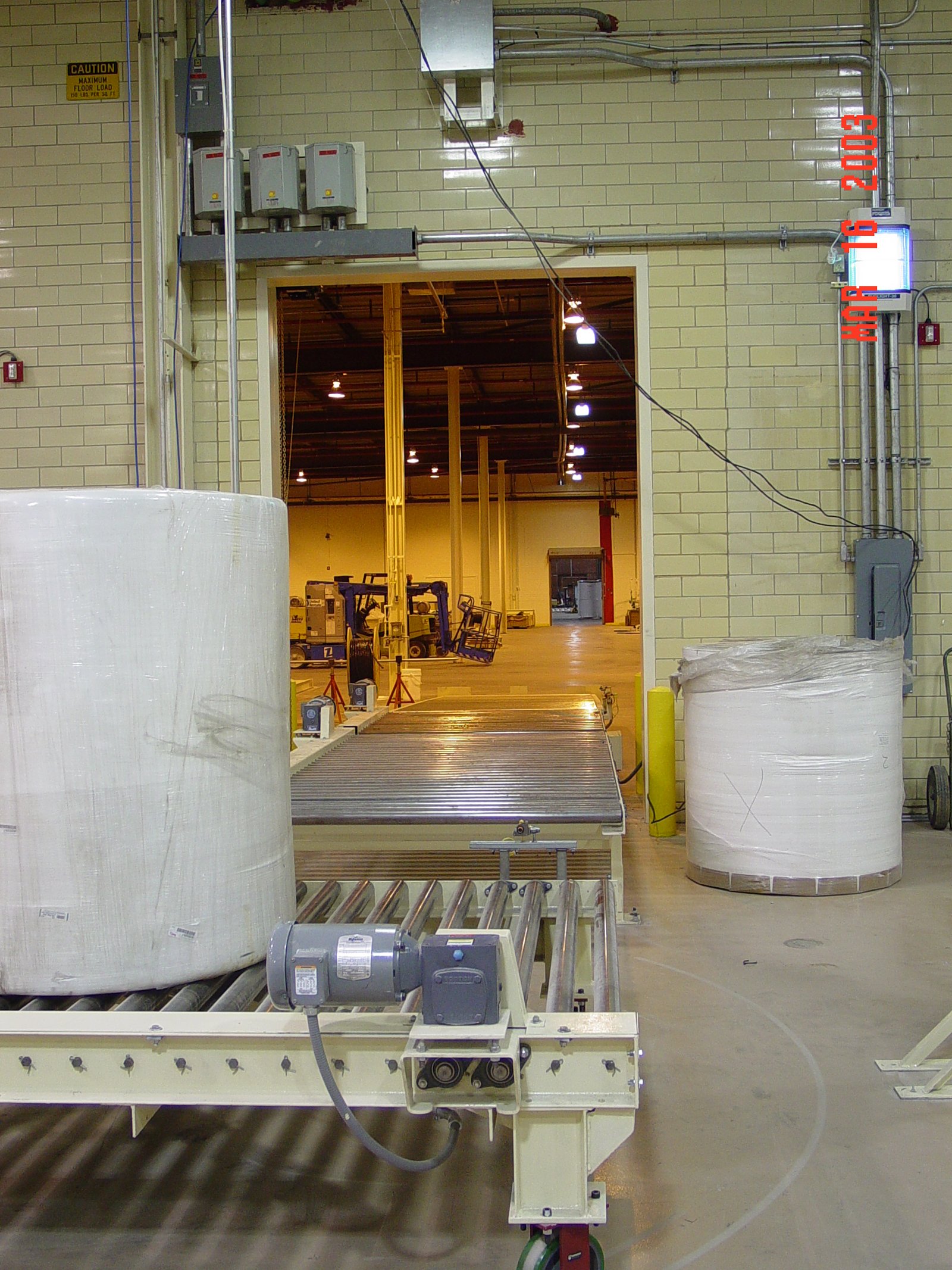 Roll handling, material handling